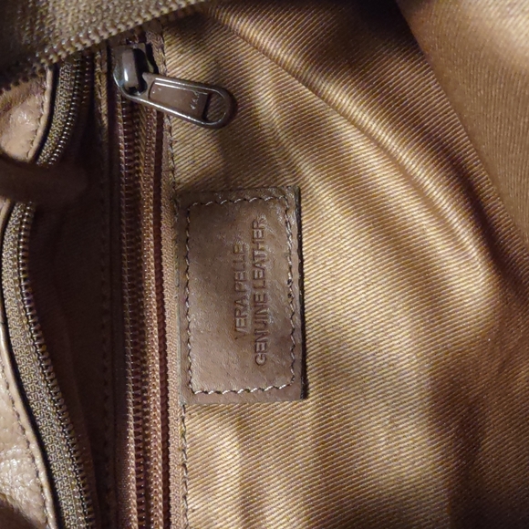 Vera Pelle Tan Leather Bag - Picture 3 of 7